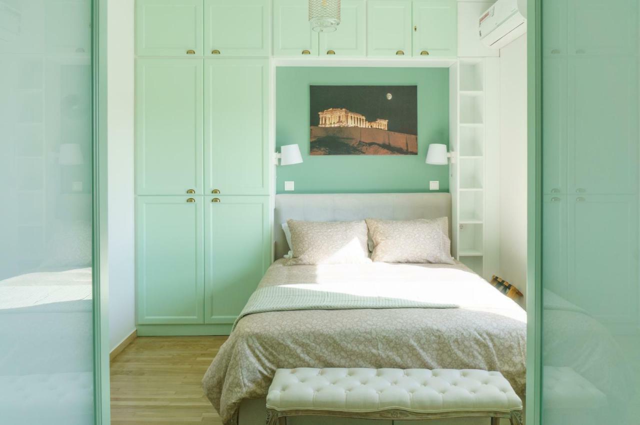 Appartamento Tiffany'S Luxury 2Br With Acropolis View Atene Esterno foto